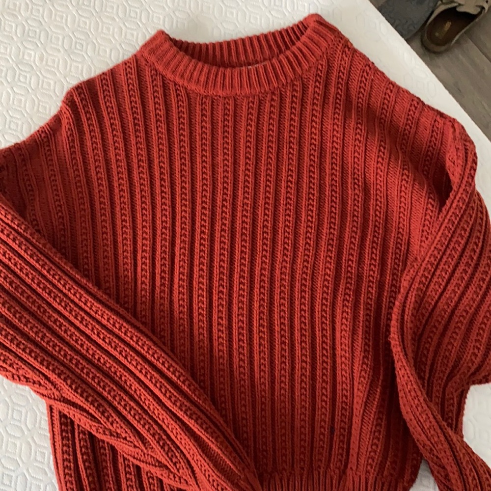 red sweater NWOT